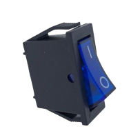 Blue Illuminated Rocker Switch | 13.5*30.5mm