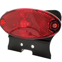 LED Marker Lamp With Bracket - Red