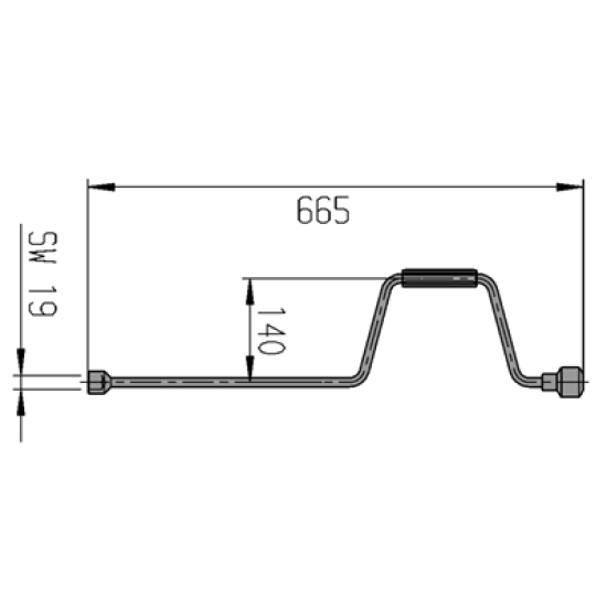 Brace for ALKO Corner Steady Complete 140x665x12 SW19