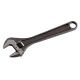 Central Nut Adjustable Wrench with Phosphate Finish