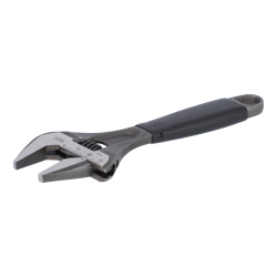 ERGO™ Central Nut Wide Opening Jaw Adjustable Wrench with Rubber Handle