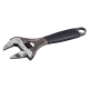 ERGO™ Central Nut Wide Opening Thin Jaw Adjustable Wrench with Rubber Handle