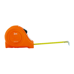 Short Measuring Tape with Positive Locking Button