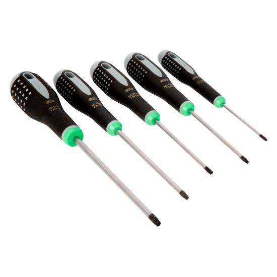 ERGO™ TORX® Screwdriver Set with Rubber Grip - 5 Pcs