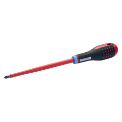 Bahco Insulated Pozidriv Head Screwdriver 1000V - PZ1, PZ2