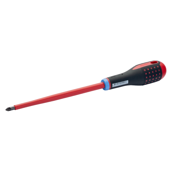 Bahco Insulated Pozidriv Head Screwdriver 1000V - PZ1, PZ2