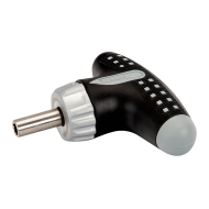 1/4" Bit Holder Stubby T-Handle Ratcheting Screwdriver 1/4" Bit Holder Stubby T-Handle Ratcheting Screwdriver