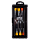 Slotted/Phillips Screwdriver Set with Precision Grip - 6 Pcs