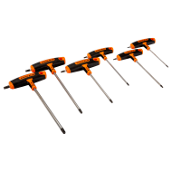TORX® Screwdriver Set with T-Handle Grip - 6 Pcs