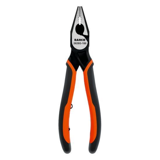 ERGO™ Combination Plier with Self-Opening Dual-Component Handles and Phosphate Finish