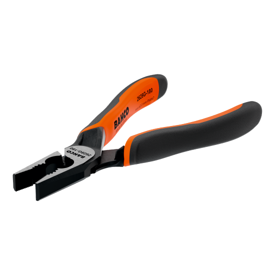 ERGO™ Combination Plier with Self-Opening Dual-Component Handles and Phosphate Finish