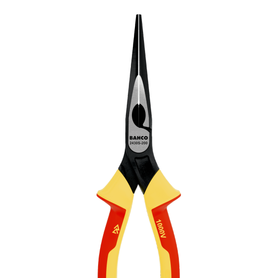 ERGO™ Snipe Nose Plier with Insulated Dual-Component Handles and Phosphate Finish