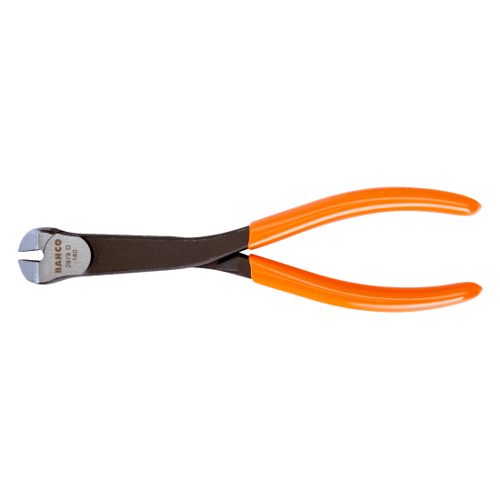 Flat Nose Nut Pliers with PVC Coated Handles and Phosphate Finish