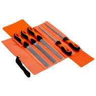ERGO™ Engineering File Set 4 Bastard/1 Second Cut 200 mm - 5 Pcs