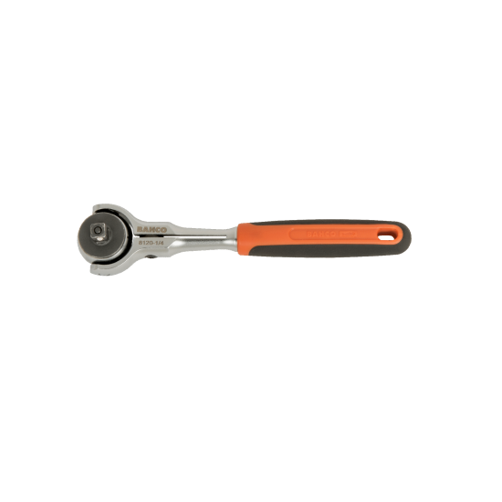 1/4" Swivel Head Ratchet with 72 Teeth and 5° Action Angle