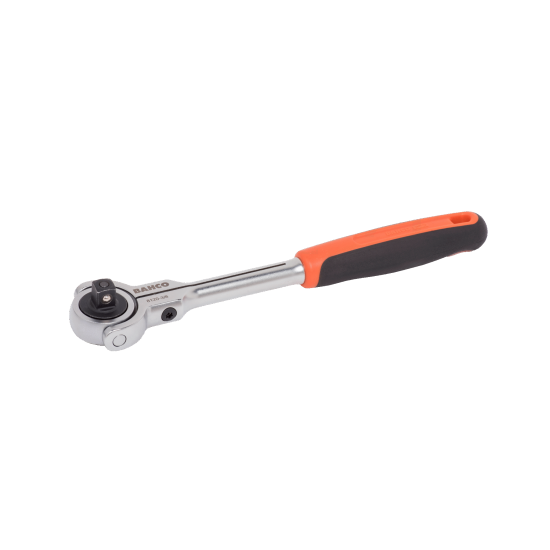 3/8" Swivel Head Ratchet with 72 Teeth and 5° Action Angle