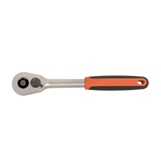 1/2" Pear Head Reversible Ratchet with 60 Teeth and 6° Action Angle