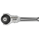 1/2" Swivel Head Ratchet with 72 Teeth and 5° Action Angle