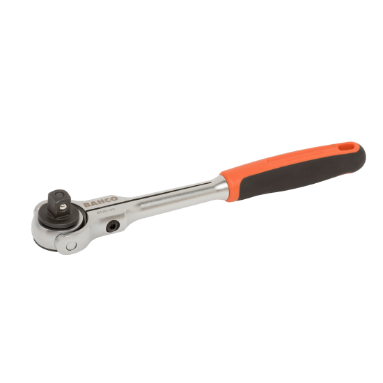 1/2" Swivel Head Ratchet with 72 Teeth and 5° Action Angle