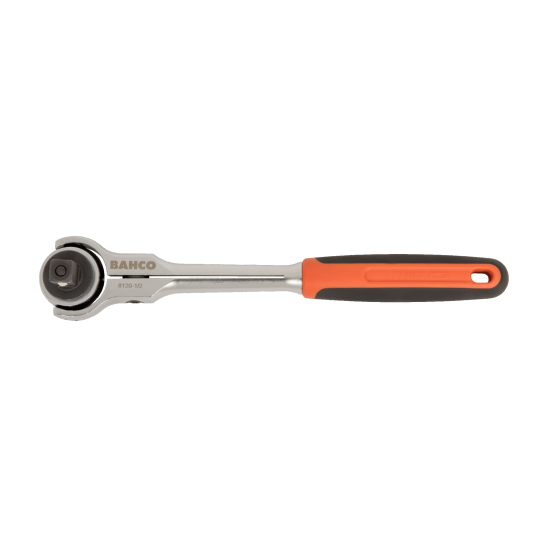 1/2" Swivel Head Ratchet with 72 Teeth and 5° Action Angle