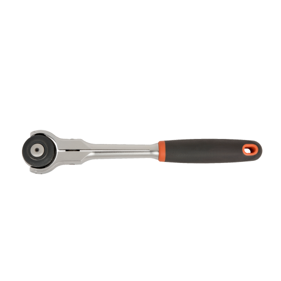 1/2" Swivel Head Ratchet with 72 Teeth and 5° Action Angle