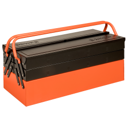 Cantilever Style Tool Box with 5 Compartments