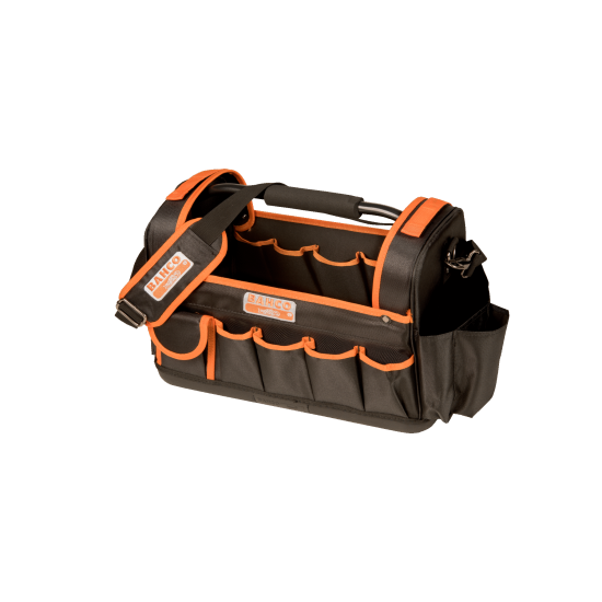 24 L Open Top Fabric Tool Bags with Rigid Base