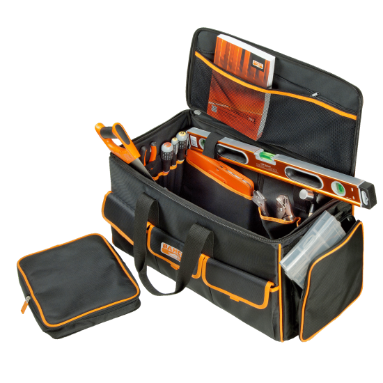 73L Wheeled Fabric Tool Bag with Telescopic Handle