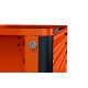 26" E72 Storage HUB Tool Trolley with 6 Drawers - Orange