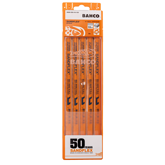 Sandflex® Bi-Metal Hand Hacksaw Blade Sandflex® Bi-Metal Hand Hacksaw Blade