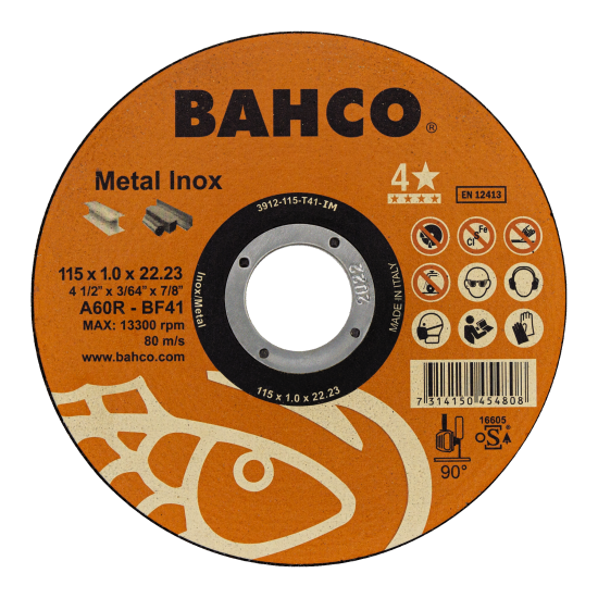 Abrasive High-Performance Cutting Discs for General Purpose Inox & Metal