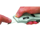 Squeeze Retractable Utility Knife with Rubber Grip