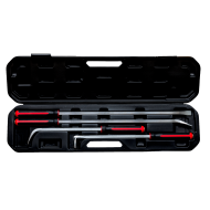 Long Pry Bar Set with Rubber Grip
