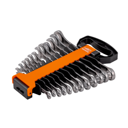 Metric Flat Combination Wrench Set 9-18 mm - 12 Pcs