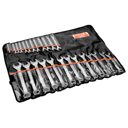 Bahco Combination Spanner Wrench Set 26pcs 6-32mm