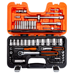 1/4" and 1/2" Square Drive Socket Set
