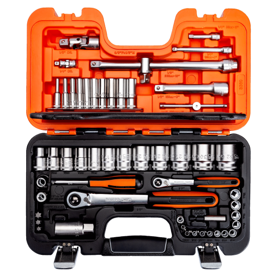 1/4" and 1/2" Square Drive Socket Set