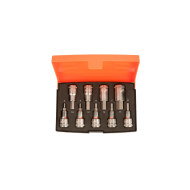 1/2" socket set with Hex bits - 9 Pcs