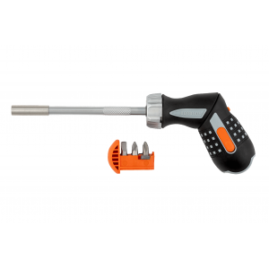 Screwdrivers with Ratcheting Grip