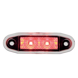Boreman Flush Fit Marker Lamp – Red Boreman Flush Fit Marker Lamp – Red