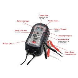 15A (12/24V) Electronic Smart Charger
