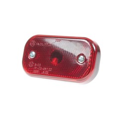 AJBA 12V E Approved Red Rear Marker Lamp