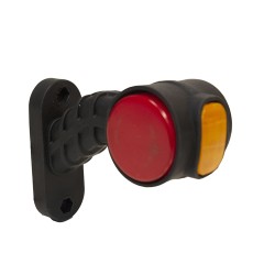 LED 10-30v GLO R/W/A Stalk Marker RH