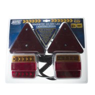 10-30V LED Magnetic Lighting Pods 10m Trailer Cable 10-30V LED Magnetic Lighting Pods 10m Trailer Cable