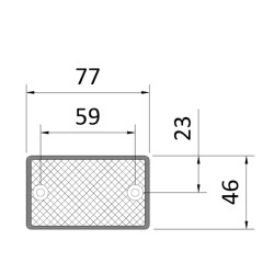 Self Adhesive Side Amber Reflector