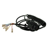 13 Pin Extension Lead 4M Curly 2M Tail & Spare Connectors 13 Pin Extension Lead 4M Curly 2M Tail & Spare Connectors