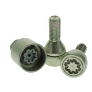 M12 x 1.5 x 23mm Locking Wheel Bolts - Stronghold Pack of 4 M12 x 1.5 x 23mm Locking Wheel Bolts - Stronghold Pack of 4