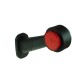 WAS 10-30V LED Right Hand Red / White 45 Degree Outline Marker & Reflector WAS 10-30V LED Right Hand Red / White 45 Degree Outline Marker & Reflector
