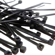 Cable Ties 4.8 x 380mm | Black | Pack Of 100 Cable Ties 4.8 x 380mm | Black | Pack Of 100