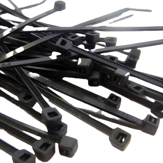 Cable Ties 4.8 x 380mm | Black | Pack Of 100